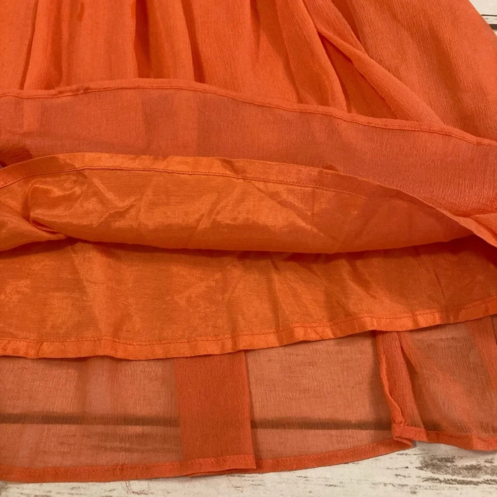 Free People Dreamland Coral Boho Dress 4 - Picture 10 of 16